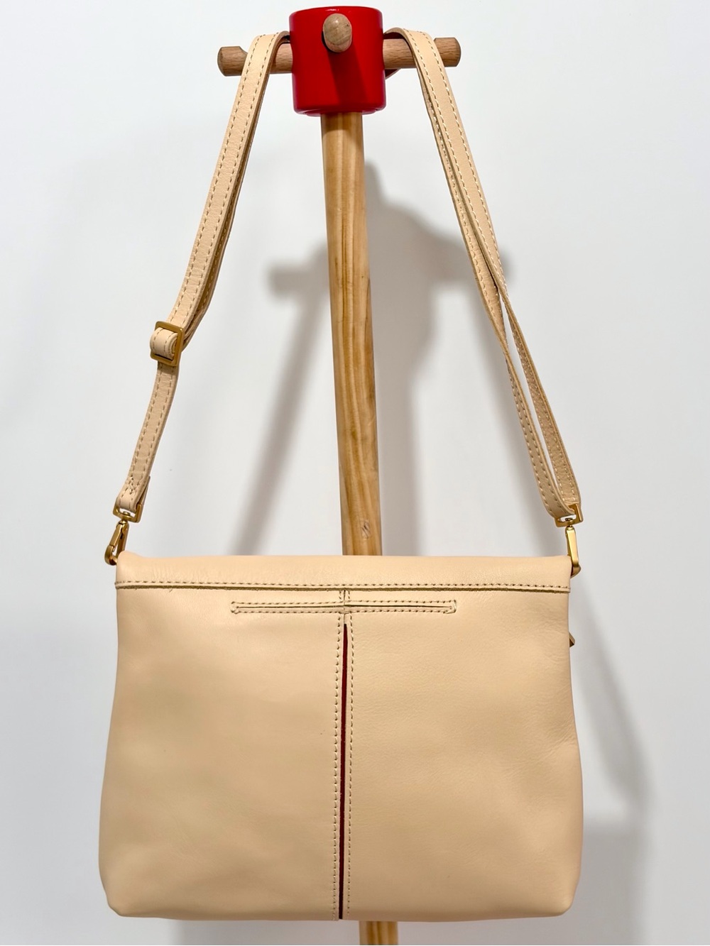Hammitt VIP MD Crossbody Bag In Superbloom Pink With Brushed Gold Hardware - Picture 12 of 16